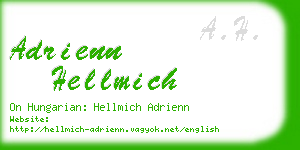 adrienn hellmich business card
